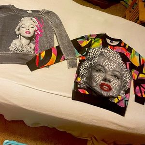 Two Marilyn Monroe tops